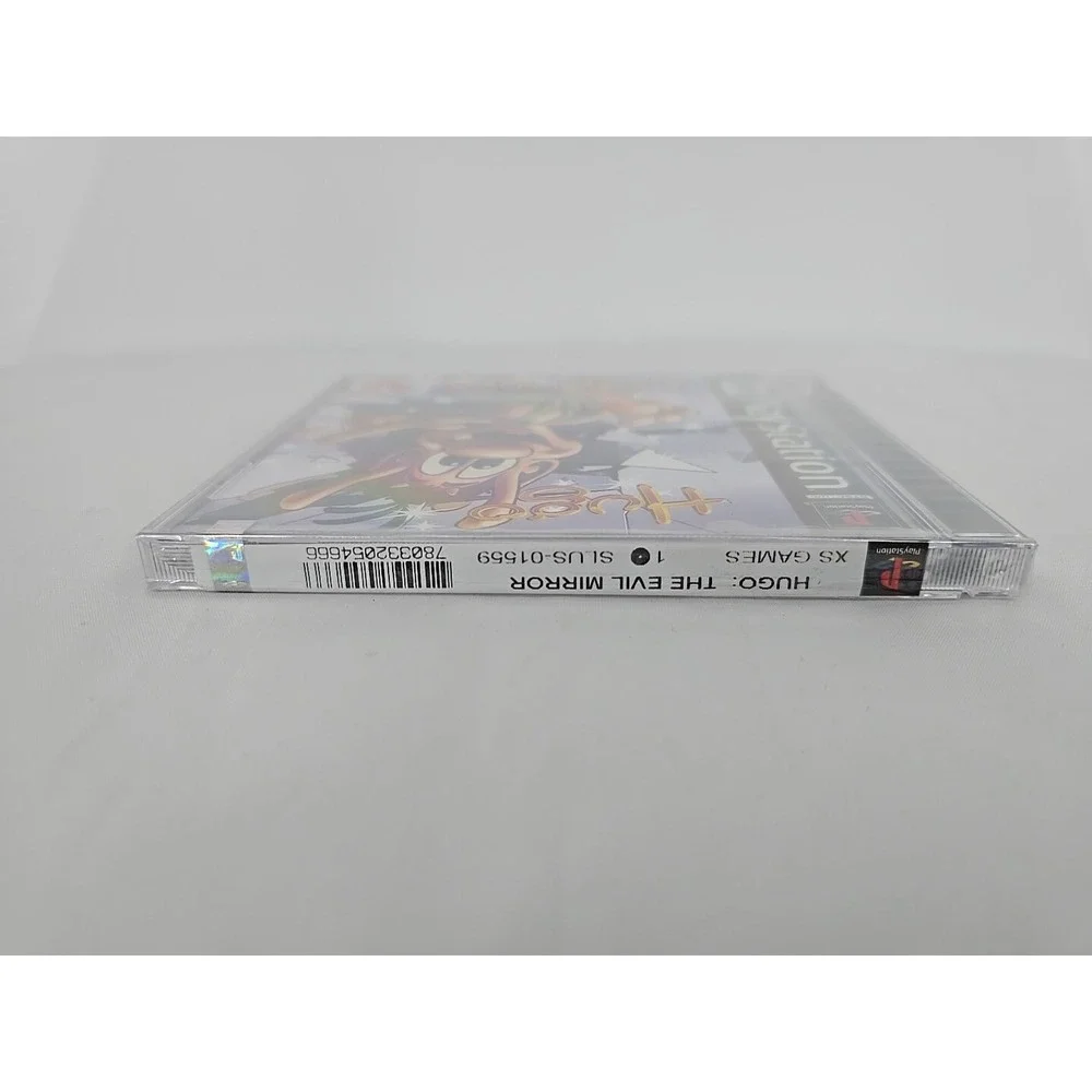 Hugo: The Evil Mirror (Sony PlayStation 1 PS1)‎ BRAND NEW SEALED, w/ Hangtab